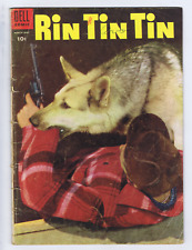 Rin Tin Tin #8 Dell 1955 '' Mystery of the Mary Ann ''