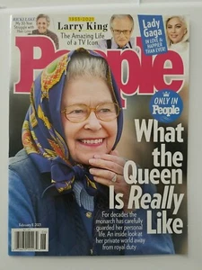 People Magazine Feb 2021 What The Queen... New M-9 - Picture 1 of 1