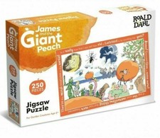 James and the Giant Peach 250 Piece Puzzle For KIds 6+ Jigsaw Game Roald Dahl 