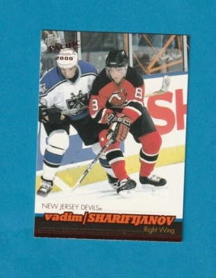 1999-00 Pacific RED parallel # 247 Vadim Sharifijanov NEW JERSEY DEVILS - Image 1 of 2