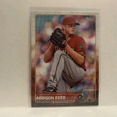 #248 Addison Reed Arizona Diamondbacks 2015 Topps Series 1 Baseball Card I1 - Image 1 of 2