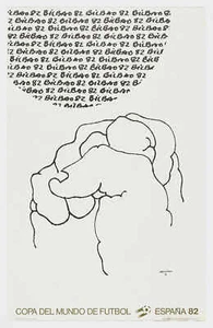 Eduardo Chillida Spanish Artist 1982 Original Poster lithograph - Picture 1 of 1
