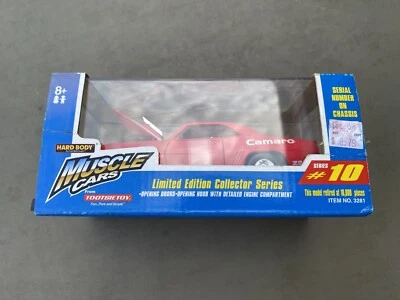 TOOTSIETOY “Hard Body” Muscle Car 1969 Camaro Z-28 Red & Silver C31 - Image 1 of 4