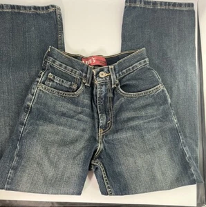 Levi’s 569 Loose Straight Jeans Boys Size 12 Slim 24 x 26 1/2 - Picture 1 of 4