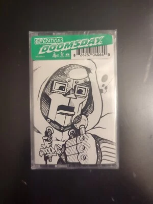 MF DOOM - OPERATION: DOOMSDAY (25TH Anniversary Sketch Edition) (Cassette, 2024) - Image 1 of 4