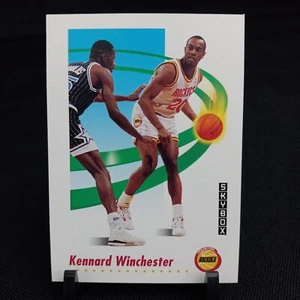 Tarjeta de baloncesto 1991 SkyBox #109 Kennard Winchester NBA Houston Rockets (1A530) - Imagen 1 de 3