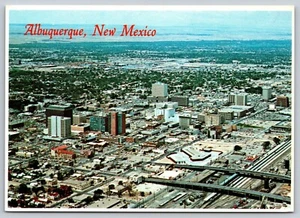 Luftaufnahme, Albuquerque, New Mexico, Vintage Postkarte - Bild 1 von 2