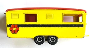 VINTAGE 1970 LESNEY MATCHBOX SERIES SUPERFAST TRAILER CARAVAN CAMPER TAG ALONG - Picture 1 of 6