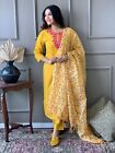 Women's Pakistani Bollywood Kurti Set Indian Designer Salwar Kameez Suit Dress