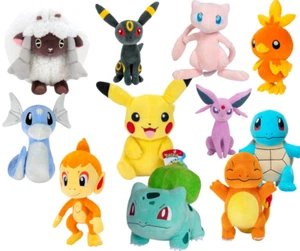 Pokemon Plush JazWares Various Pokemons and Sizes 20 to 24 cm - Picture 1 of 60