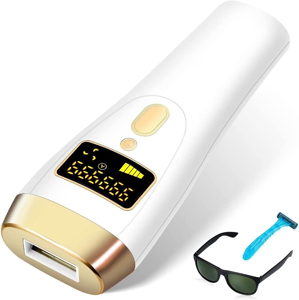 IPL Hair Removal Laser Permanent Body epilator Painless Device 999,999 Flashes