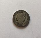 1915 Barber Dime 10c Coin Very Rare See Pictures