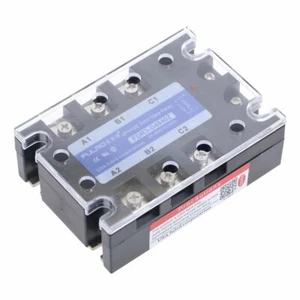 Three Phase Solid State Relay 3-36V DC Control AC 24-AC480V MGR-3 JGX-3 DC-AC - Picture 1 of 6