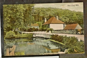 BHD Pre WWI Postcard, Waverley Mill, Farnham, Surrey - Picture 1 of 1