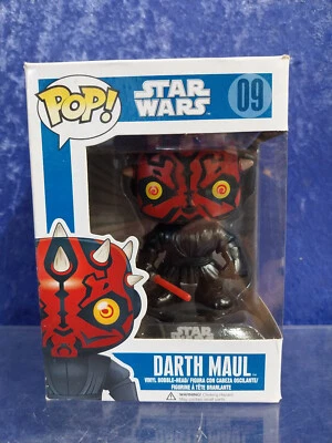 Pop Vinyl Star Wars 09 MIB Darth Maul 2015 seperating box - Imagem 1 de 4