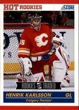 2010-11 Score Hockey #621 Henrik Karlsson