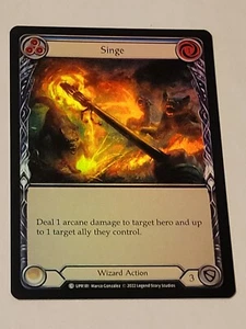 Singe Foil (Blue) Uprising NM Flesh And Blood  - Bild 1 von 2