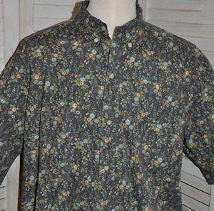 Camisa de Campamento Hawaiana Floral Reyn Spooner XXL Marrón Azul Rosa Flores Botones De Colección - Imagen 1 de 12