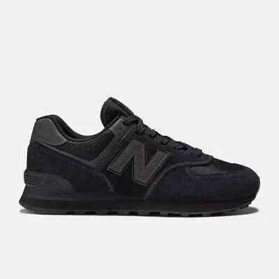New Balance 574 Core En Triple Negro Todas Las Tallas Stock Limitado - Imagen 1 de 4