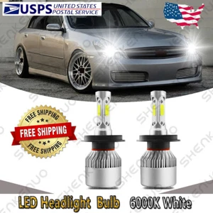 Para Infiniti G35 2003 2004 2005 6000K Blanco LED Faros Bombillas haz alto/bajo S2 - Imagen 1 de 12