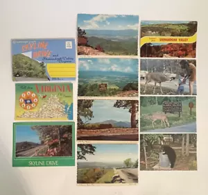Lot of Vintage Shenandoah Valley / Skyline Drive VA Photo Postcards Souvenir - Picture 1 of 10
