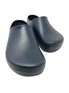 Birkenstock Schuhe Clogs Größe US W9 M7 dunkelblau Slipper strukturiert - Bild 1 von 10