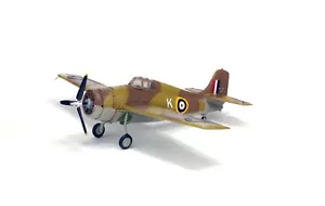 GRUMAN F4F WILDCAT - TORCIA OPERATIVA - NORD AFRICA 1942 - SOLIDO SCALA 1:72 - Foto 1 di 7
