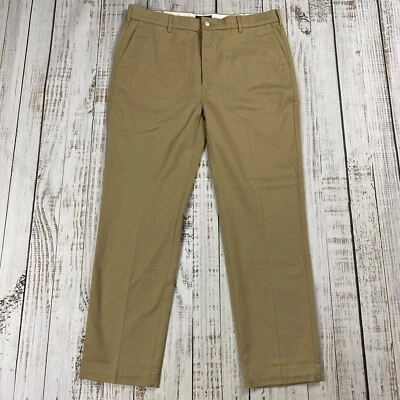 RARE LEVIS LVC STA-PREST KHAKI CHINOS BEIGE COTTON TWILL MENS 36X32 NWOT - Image 1 of 4
