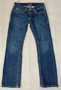 Cinch Ada Jeans Women's 28/5R Boot Cut Relaxed Fit Blue Denim Western Rodeo - Picture 1 of 11