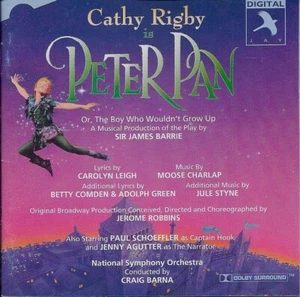 Cathy Rigby is Peter Pan (Or, The Boy Who Wouldn't Grow Up) (CD) - Imagen 1 de 2