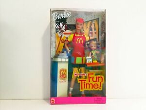 Mc Donalds Barbie and Kelly Playset