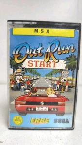 OUT RUN MSX MSX2 Cassete Tape Sega US Gold Complete - Imagen 1 de 3