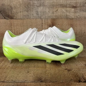 Adidas X Crazyfast .1 SG Soccer Cleats Boots Mens Size 8.5 White IE6626 NEW - Picture 1 of 11