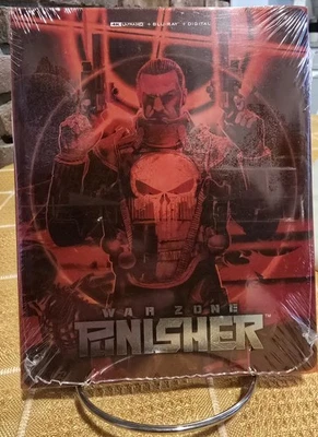 Punisher War Zone (4K Ultra HD / BLU-RAY) Best Buy Limited Edition STEELBOOK NEW - Image 1 of 4