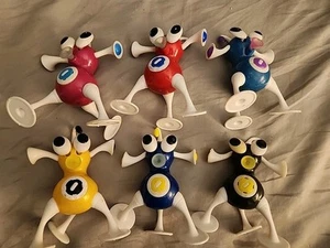 6 Vintage Zizzle IZ 2006 McDonald's Happy Meal Space Alien Prize Toys - Picture 1 of 1