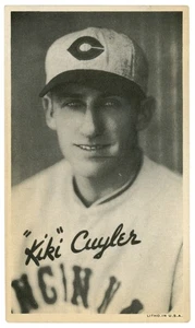 Bolígrafo ancho Goudey 1936 R314 Kiki Cuyler Cincinnati Reds Salón de la fama en muy buena condición-ex Range (64779) - Imagen 1 de 2