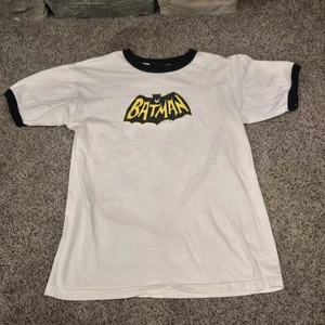 Vintage BATMAN Baseball T-shirt By CHANGES Size Medium M DC Comics - Picture 1 of 7