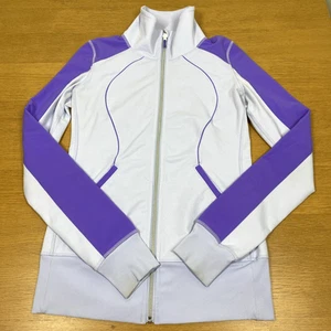 Lululemon Nice Asana Jacket - Size 6 Lilac & Purple Full Zip Luon Define - Rare - Picture 1 of 13