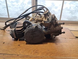 2002 YAMAHA PW50 Y-ZINGER ENGINE MOTOR With Carb Has Compression For Parts - Picture 1 of 12