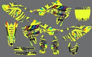 Calcomanías para pegatinas arco iris Yamaha Graphics YZ 450f YZ450f 2010-2013 - Imagen 1 de 1