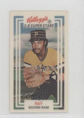 1983 Kellogg's 3-D Super Stars Johnny Ray #24 - Image 1 of 2