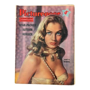 Picturegoer Magazine October 20 1956 Anita Ekberg Illustrated - Picture 1 of 2