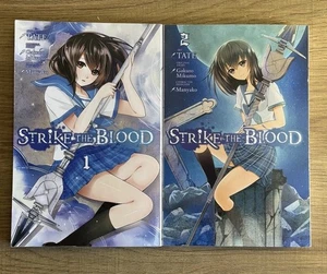 Lot of 2 Strike the Blood Manga Vol. 1 & 2 – Paperback – Great Condition - Picture 1 of 14