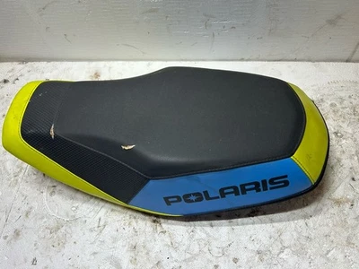 POLARIS Pro RMK SKS Assault 850 Axys Seat Saddle Blue / Yellow ROUGH BROKEN BASE - Image 1 of 4