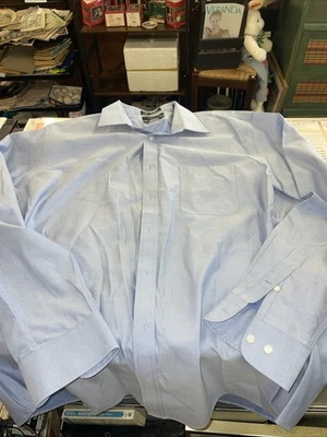 Camisa social masculina Nordstrom com acabamento na loja ajuste com botões sem rugas 17,5/36-37 - Imagem 1 de 4