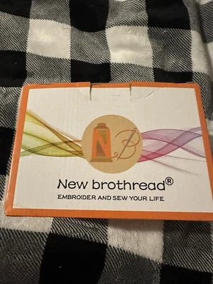New Brothread Polyester Embroidery Machine Thread Set of 40 (39) missing 1 Color - Image 1 of 3
