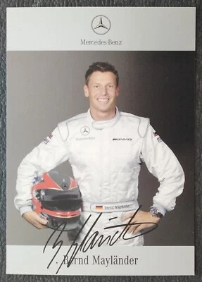 9814 Bernd Mayländer 2005 DTM Autogrammkarte Autograph AK Druck - Bild 1 von 2