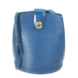 LOUIS VUITTON M52252 Epi Cluny Shoulder Shoulder Bag Epi Leather blue - Picture 1 of 16