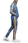 MEN'S Floral Tiger Track Pants & Jacket Jogging Track Suit Set  S~5X   ST559