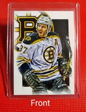 2023 Patrice Bergeron - ACEO card - RARE - Boston Bruins - Hockey 🏒